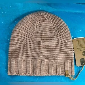 Timberland Blush Knit Hat Beanie NWT $28